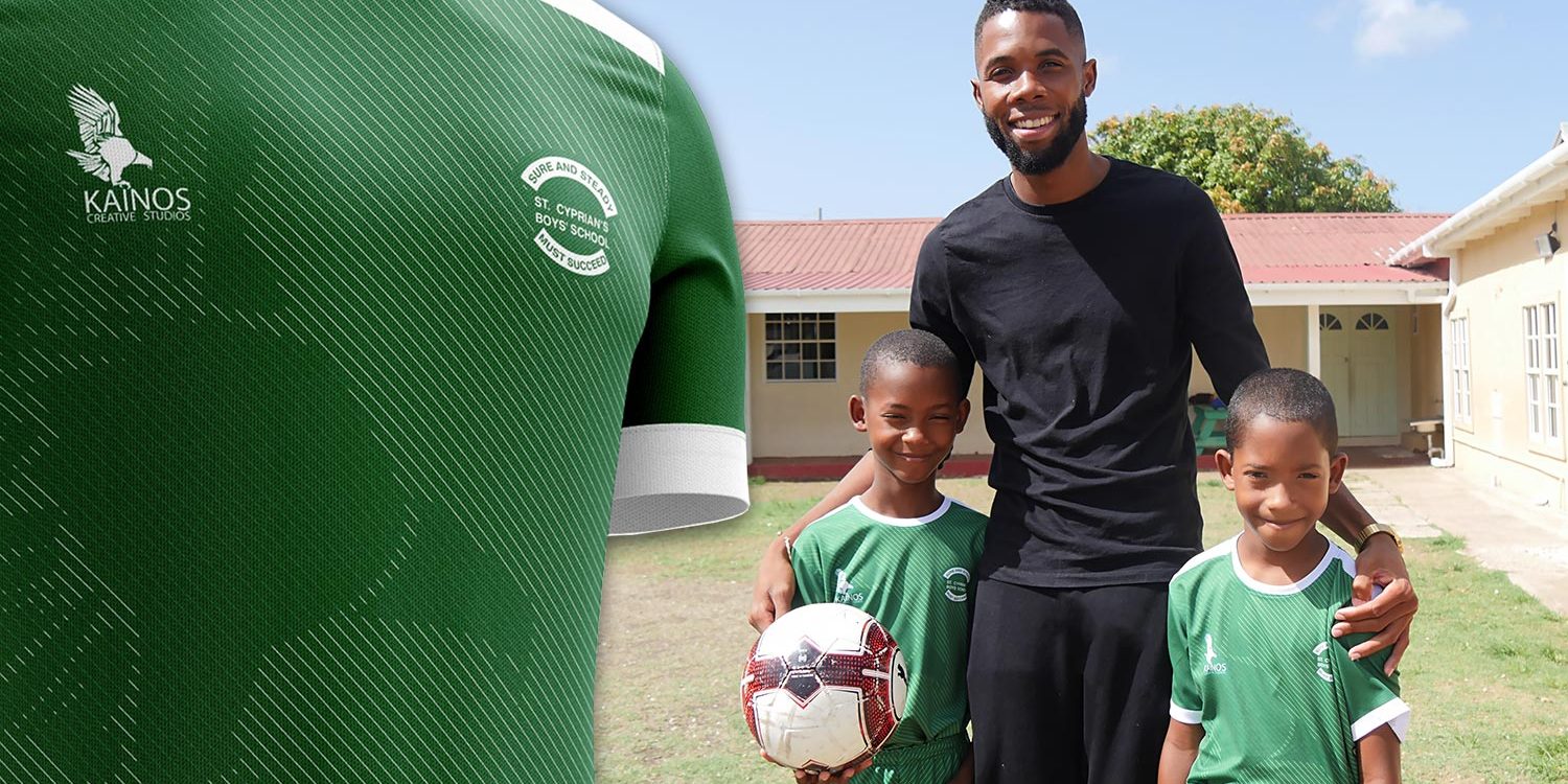 Kainos Creative Studios Sponsors School Football Team