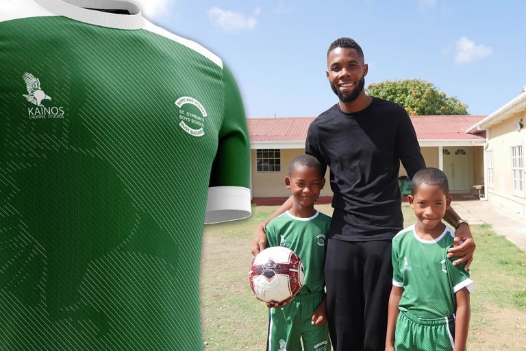 Kainos Creative Studios Sponsors School Football Team